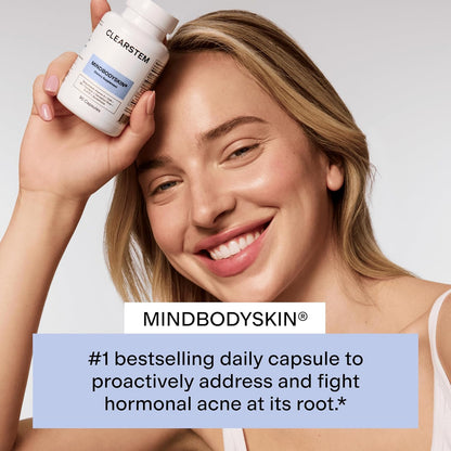 MINDBODYSKIN Hormonal Acne Supplement